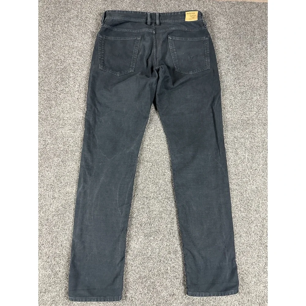 JECKERSON Men's Jeans Blue Patina  Cotton Stretch  Made In ITALY Size 31